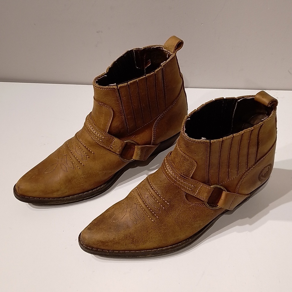 Rio Grande Women's Western Leather Ankle Boots